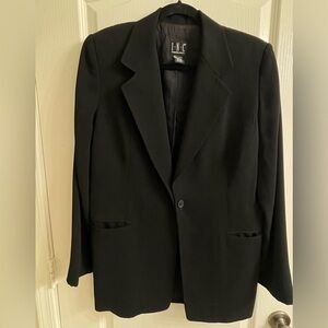 INC International Concepts Black Blazer